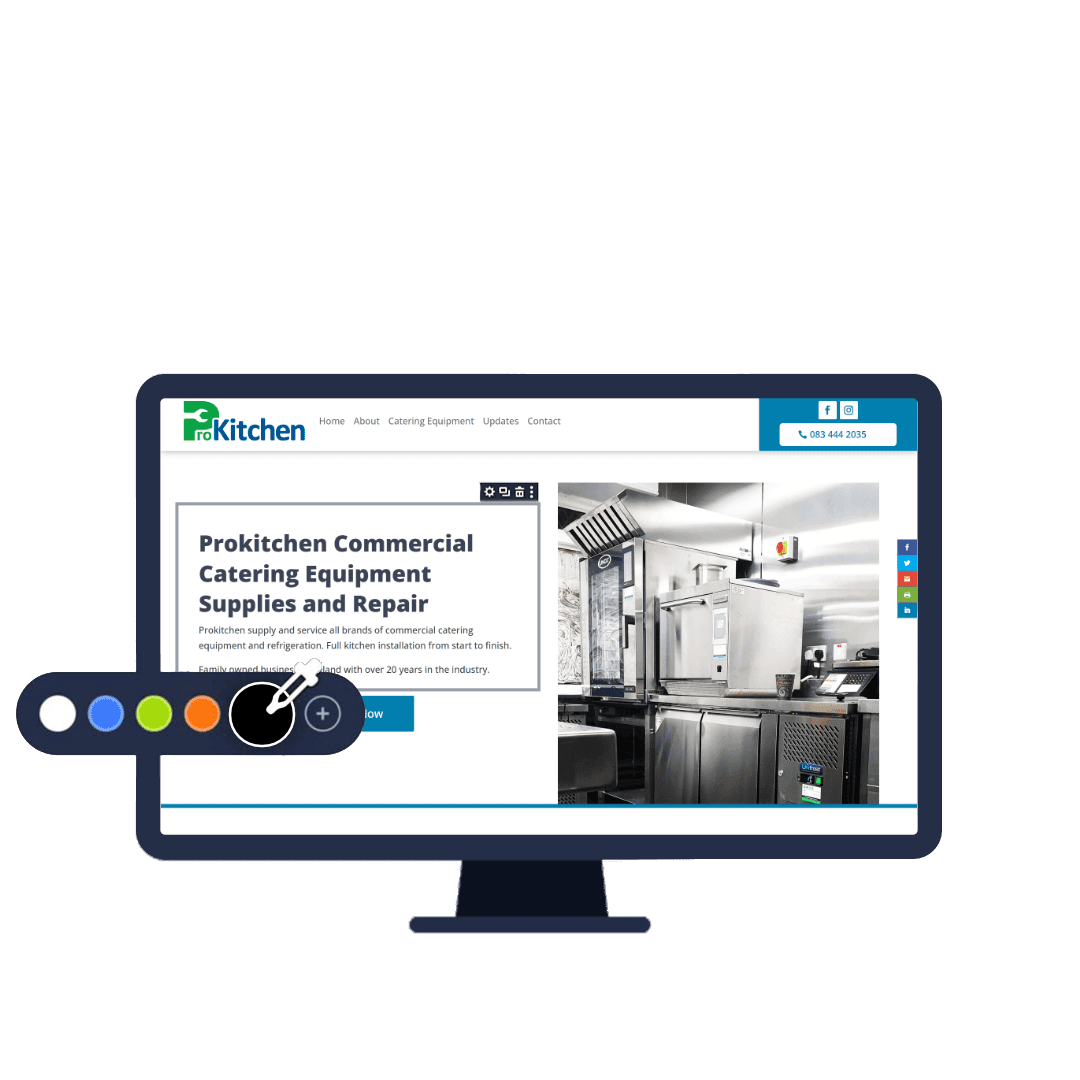 Tallon Mortuary Specialists Website Design Construction Mockup Design Construction Mockup Pro Kitchen Website