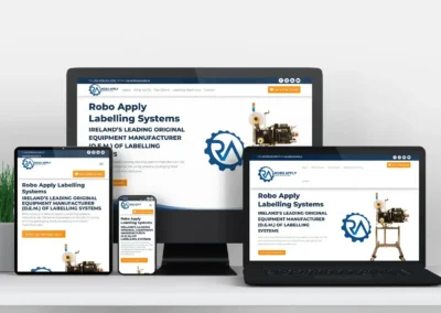 Device Optimised Website Design Robo Apply Labelling Systems