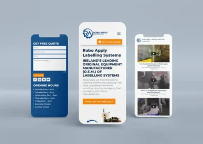 Mobile Optimised Design Phones Views Robo Apply Labelling Systems Square x