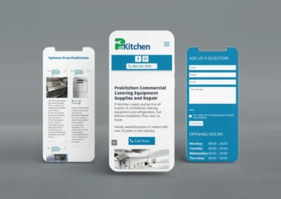Pro Kitchen Catering Supplies Mobile Optimised Website Design Designburst Sqaure x